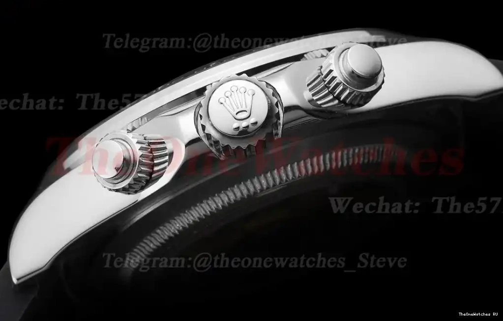 SS RU Daytona GDF Dial A3836 40mm Black 0416